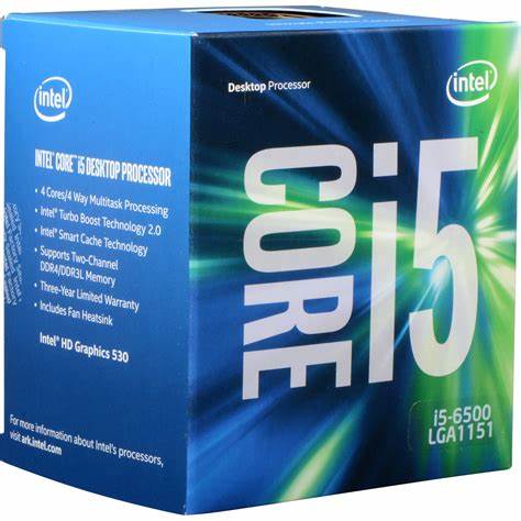 une photo du core i5-6500 de intel